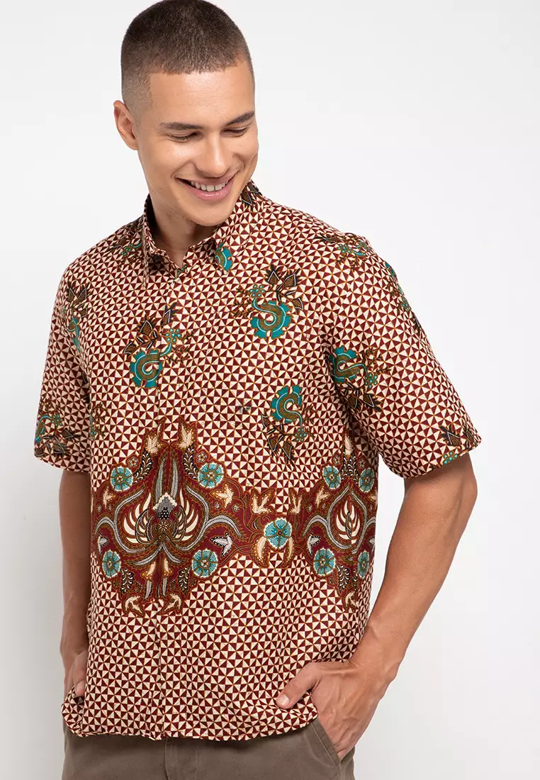 Jual Adikusuma Hem Batik Gajah Uling