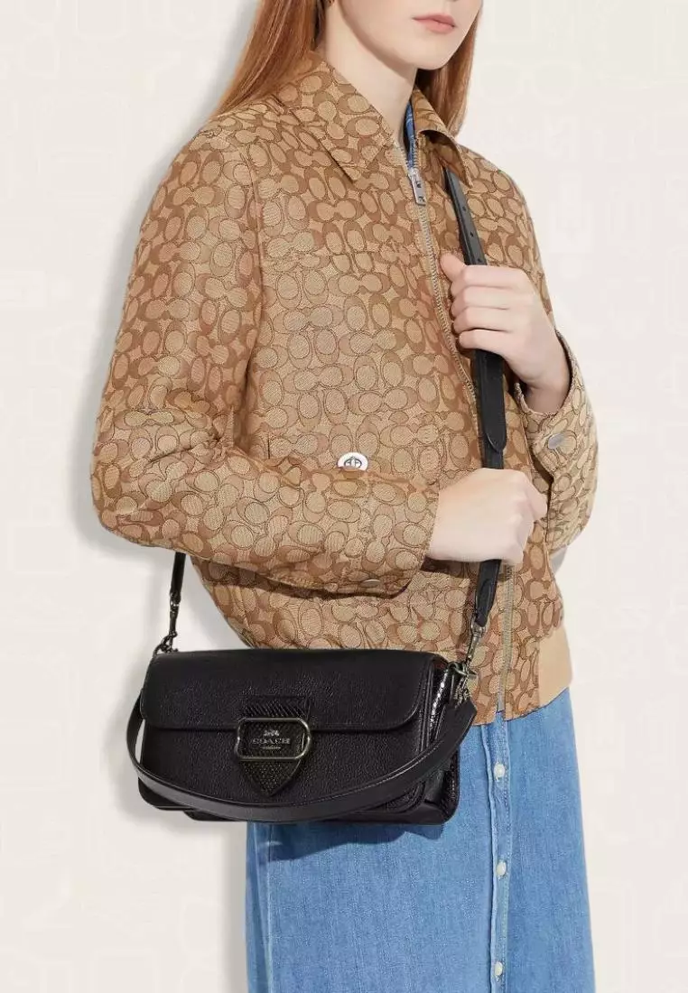 Coach Morgan Shoulder Bag Black