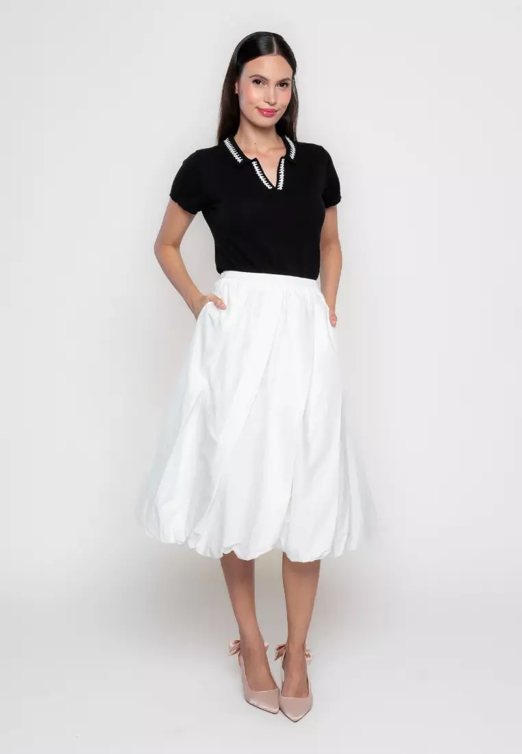 Vallerie Bubble Skirt with Waistband puller