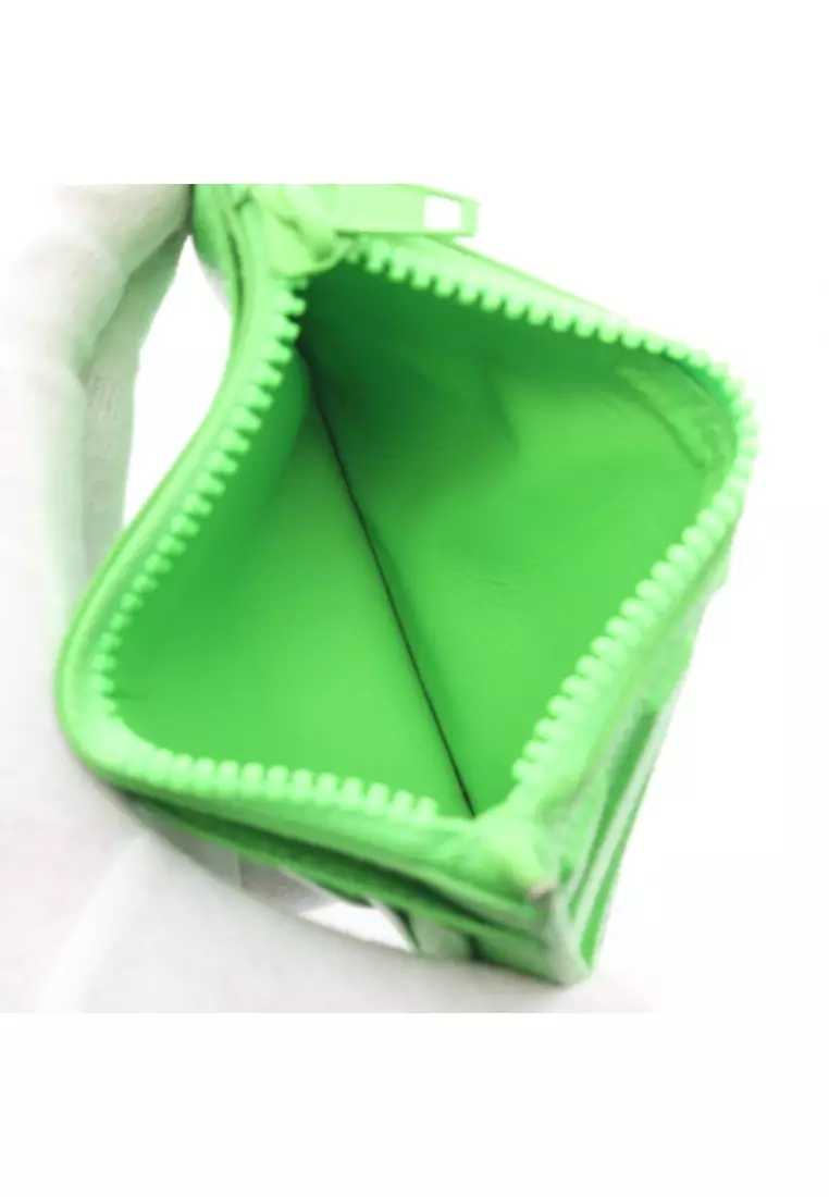 BALENCIAGA Pre loved BALENCIAGA Car zip coin purse card