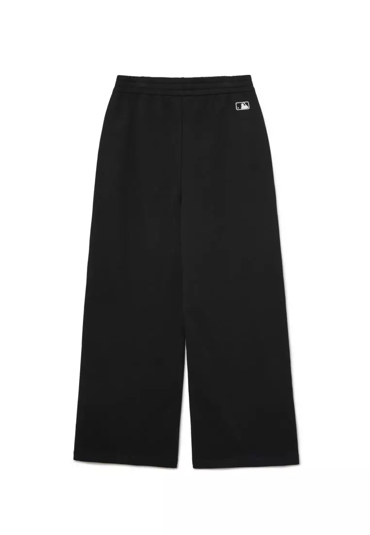 WOMEN'S VARSITY HIGH WAIST WIDE PANTS NEW YORK YANKEES