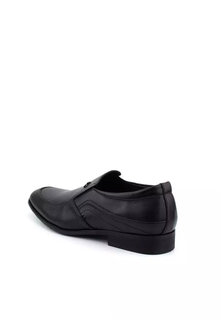 Mens black sale smart shoes sale