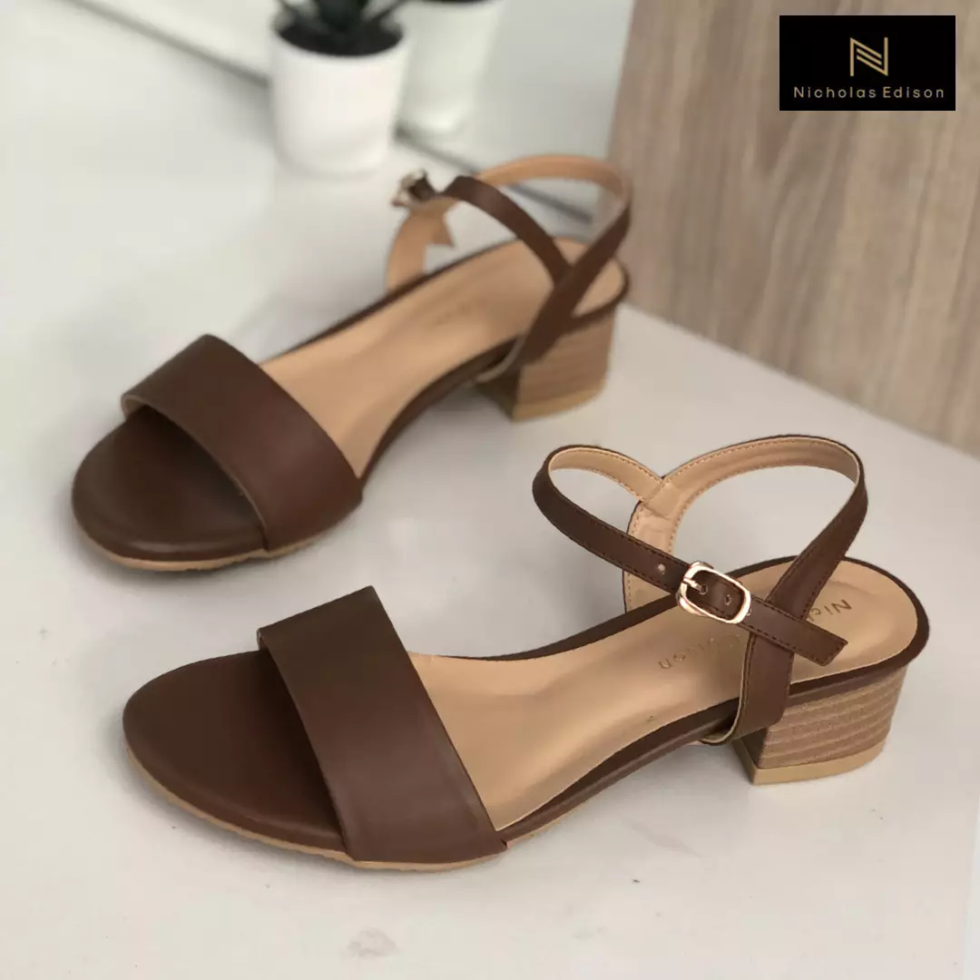Heel Viensa Brown