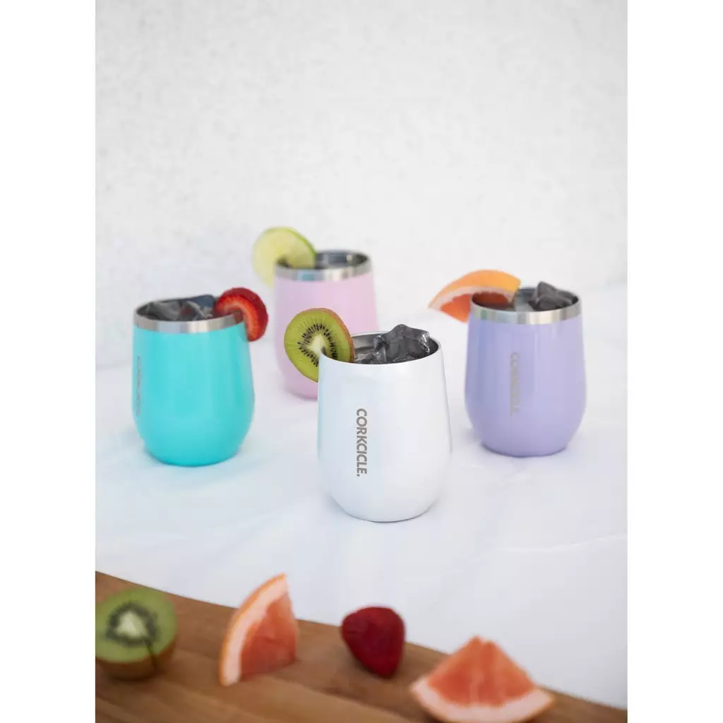 CORKCICLE® Stemless 12oz - Classic White