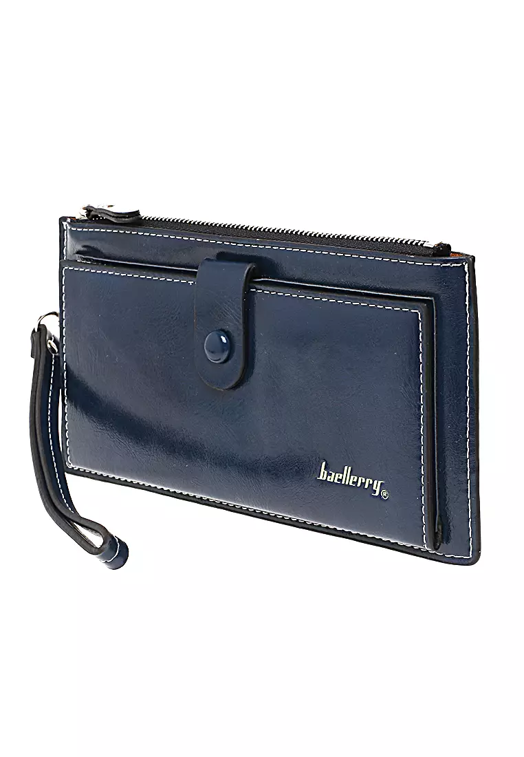 Long Wallet Dompet Panjang Pria Wanita Many Slot Material Kulit Leather ORIGINAL