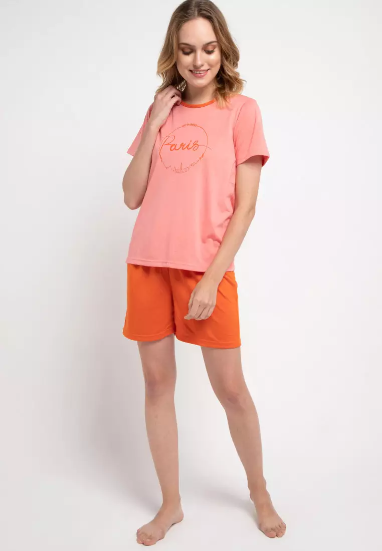 Pyjama Short Sleeve Short Pants Sleepwear
