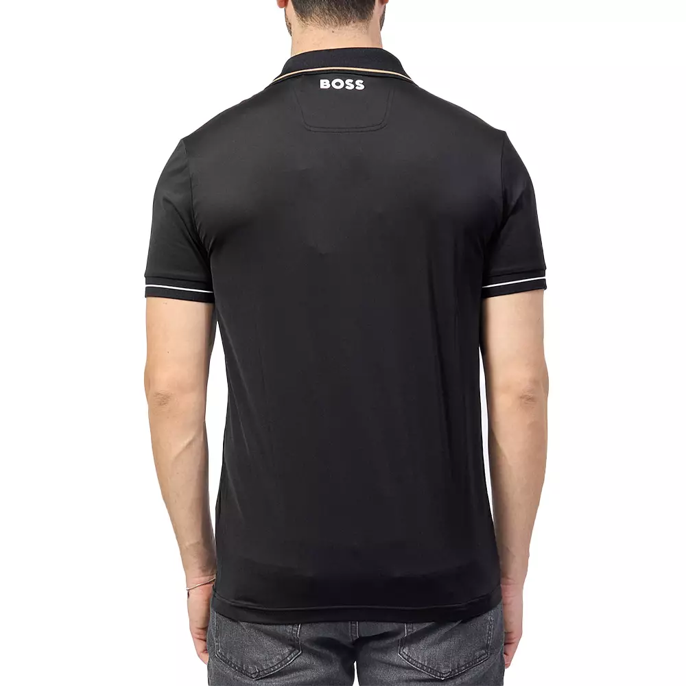 Paul Pro Slim Fit Polo Shirt Black