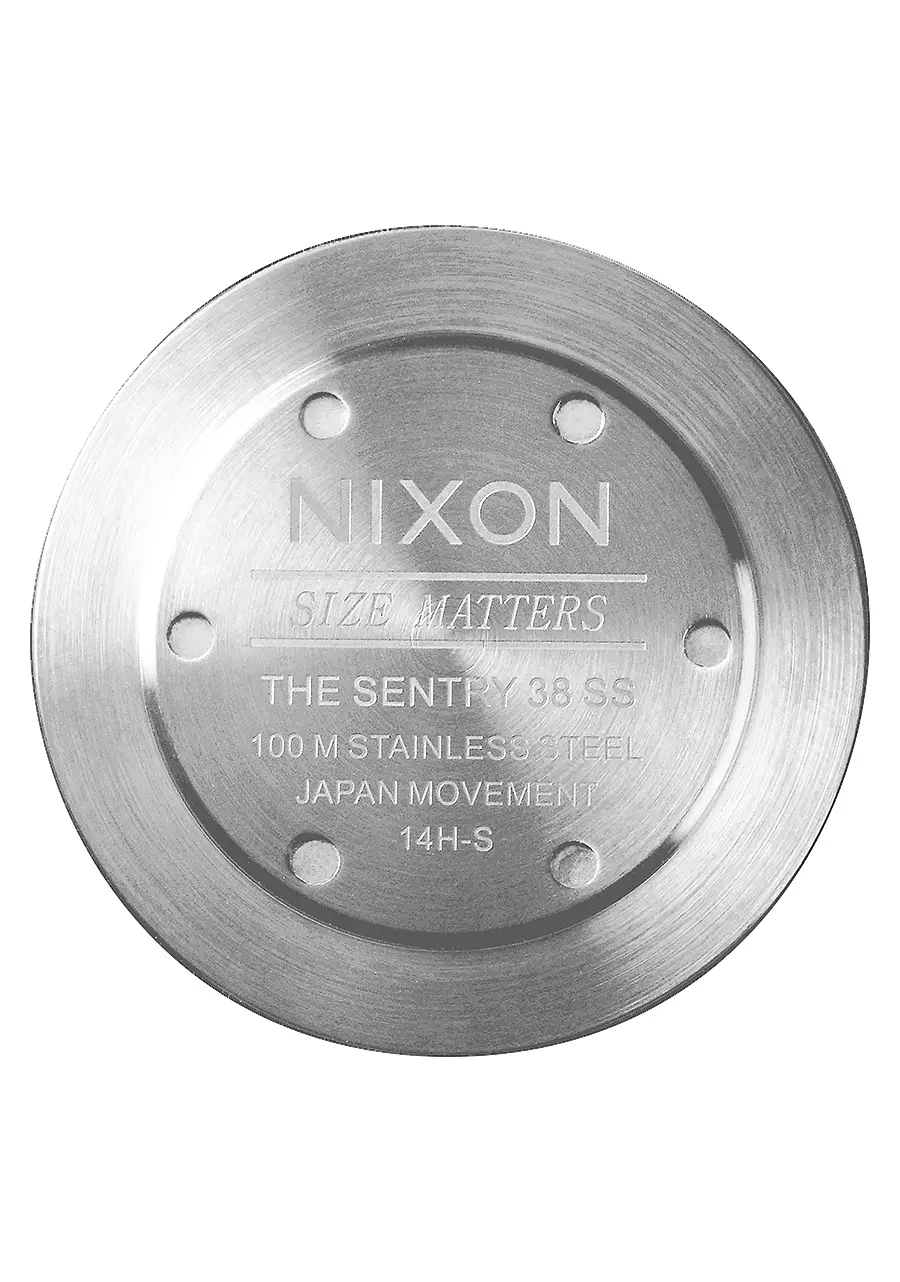 SENTRY 38 SS ALL SILVER/STAMPED