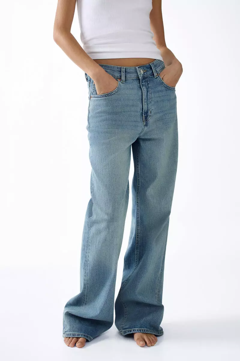 Wide High Waist Jeans