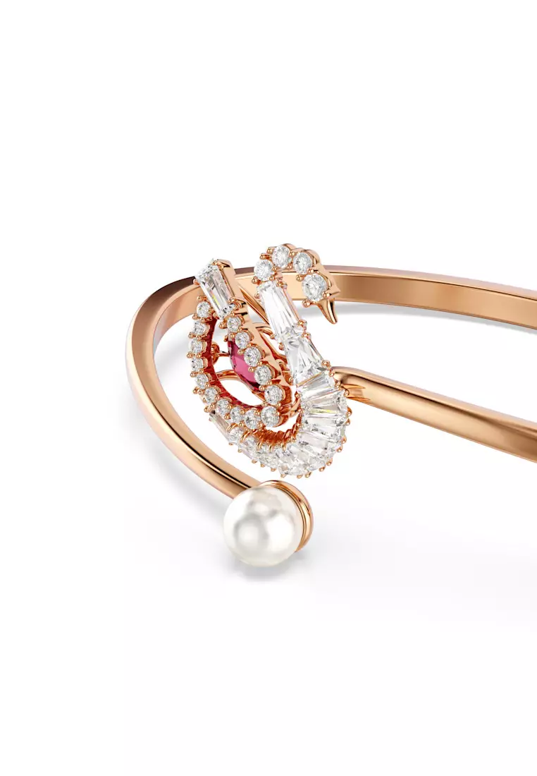 SWAN:SOFT BANGLE RED/ROS M