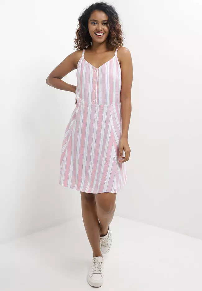 Buy GAP Button Front Cami Dress 2024 Online ZALORA Singapore