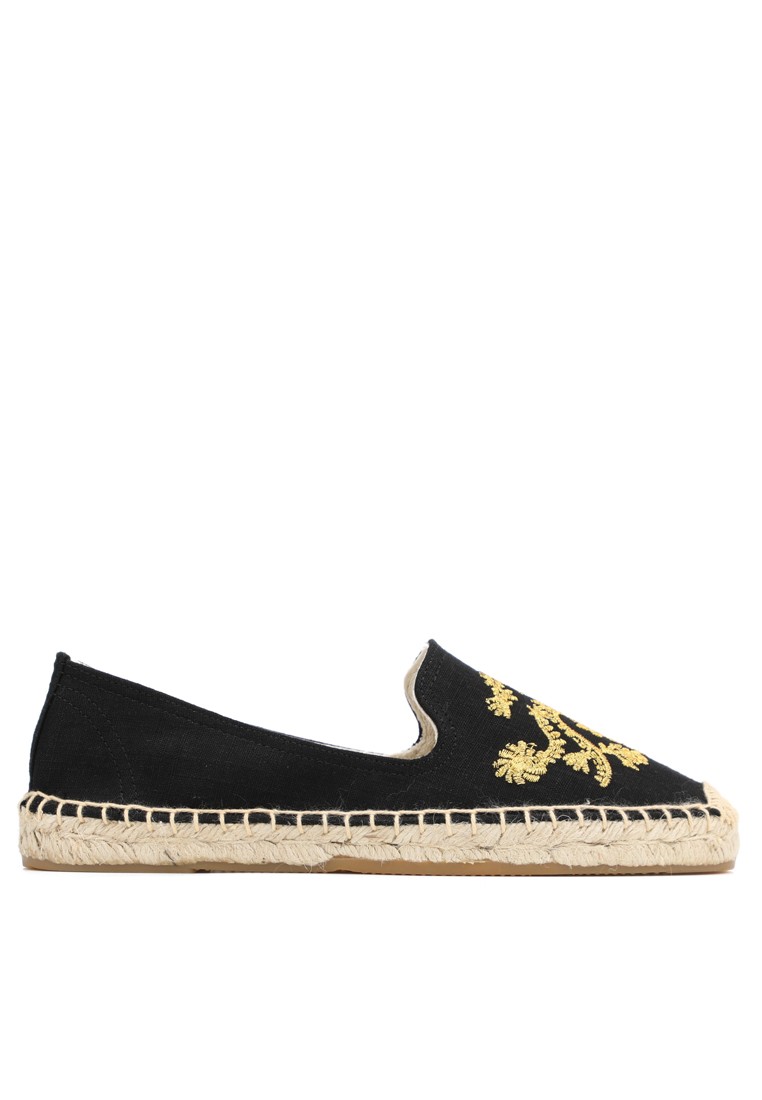 Embroidery Canvas Espadrilles HB45433