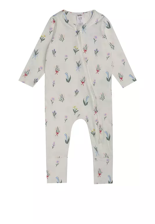 The Long Sleeve Zip Romper