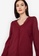 ZALORA WORK red Lace Trim Blouse 2ECE0AAB0FCE1AGS_3