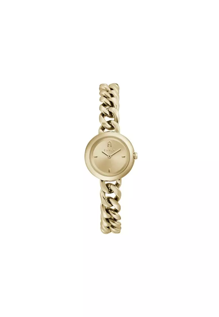 Gold chain watch on sale women's