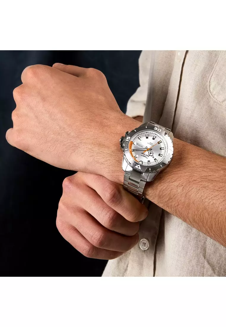 Sector Legend 43mm Men's Automatic Silver Watch R3223135007