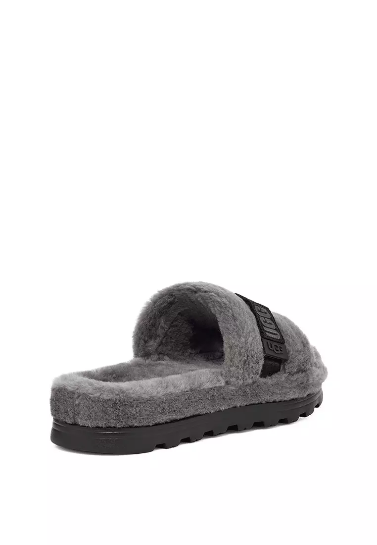 Men's Fluff Up Slipper - Charcoal (1130816-CHRC)
