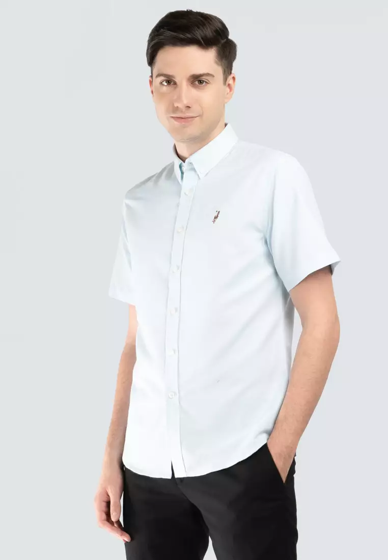 Polo Haus - Men’Cotton Plain Regular Fit Short Sleeve