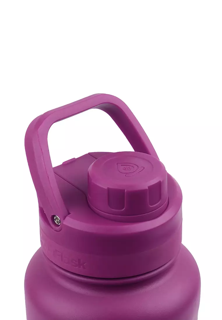 40oz Magenta New Sports Lid Bottle Wide Mouth Vacuum Insulated Stainless Steel Drinking Water Bottle