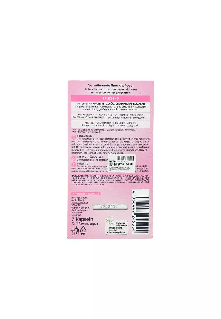 BALEA Eye & Lip Concentrate Firming & Lifting Serum 7capsule(s)