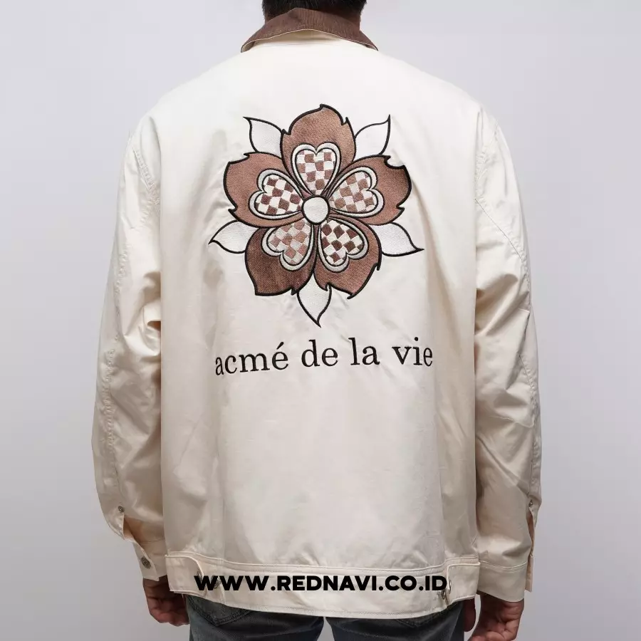 Jual Acme De La Vie Acme De La Vie Adlv Flower Trucker Jacket Cream 