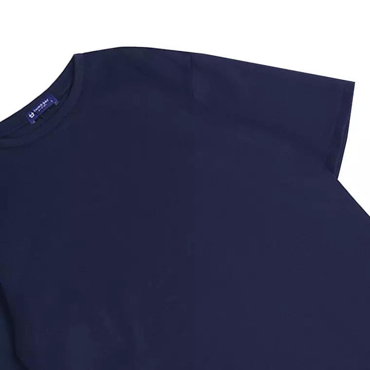 MTX85 kaos oversize gym distro pria bahan tebal scuba "muscle hustler" navy