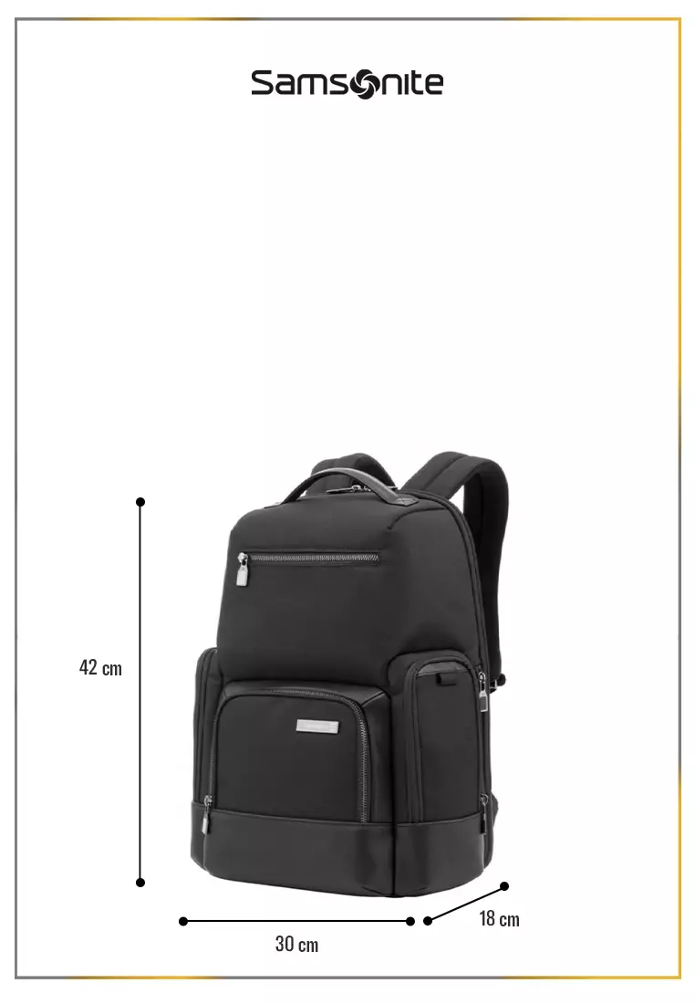 Samsonite Sefton Backpack S W/Exp - Black