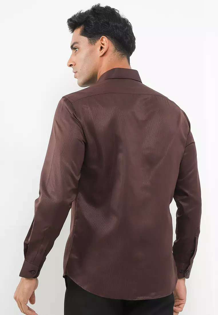 Smoothline Slub Long Sleeves Slim Fit AXEL Series No. 128