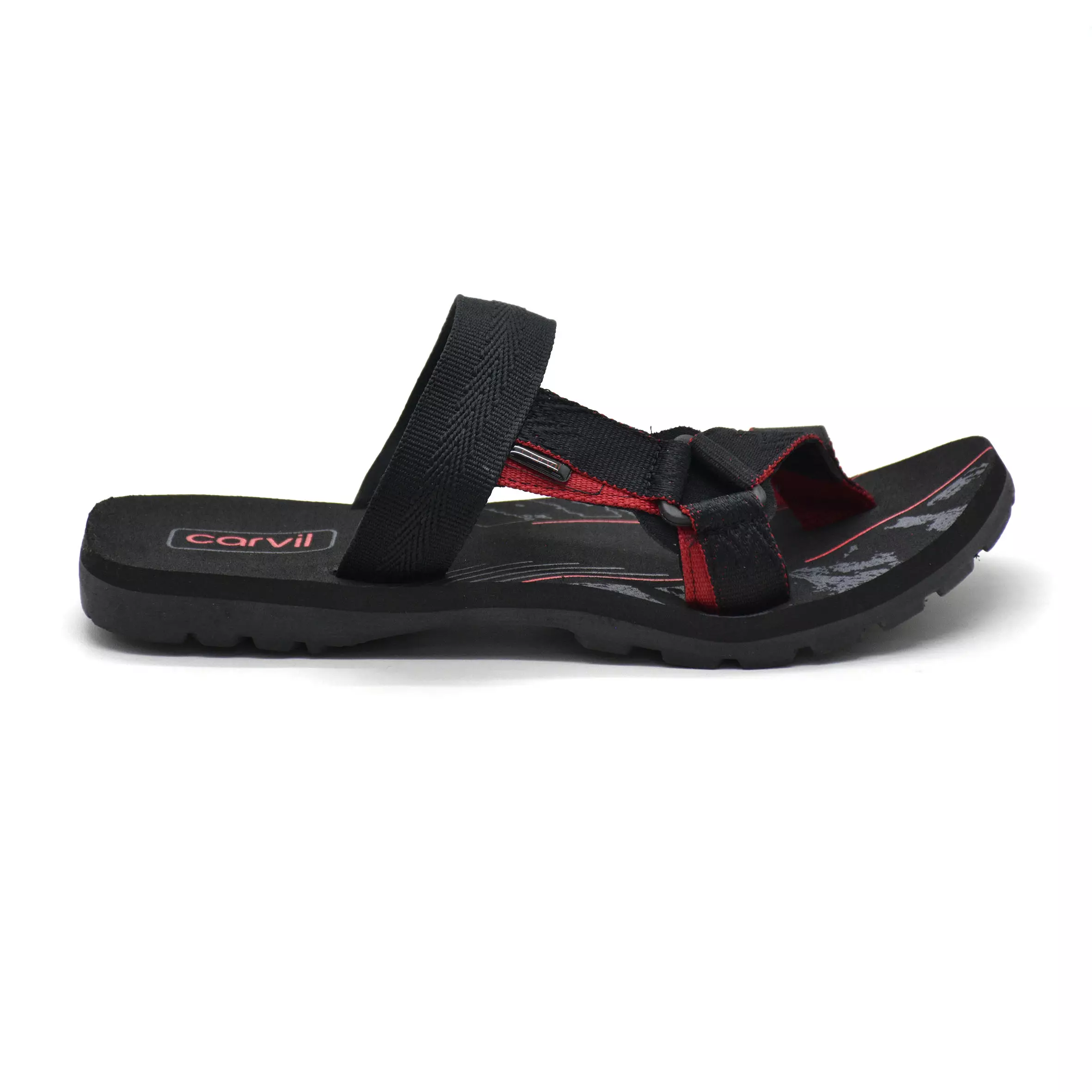 Carvil Sandal Pria Spextra-S23 M Black/Red
