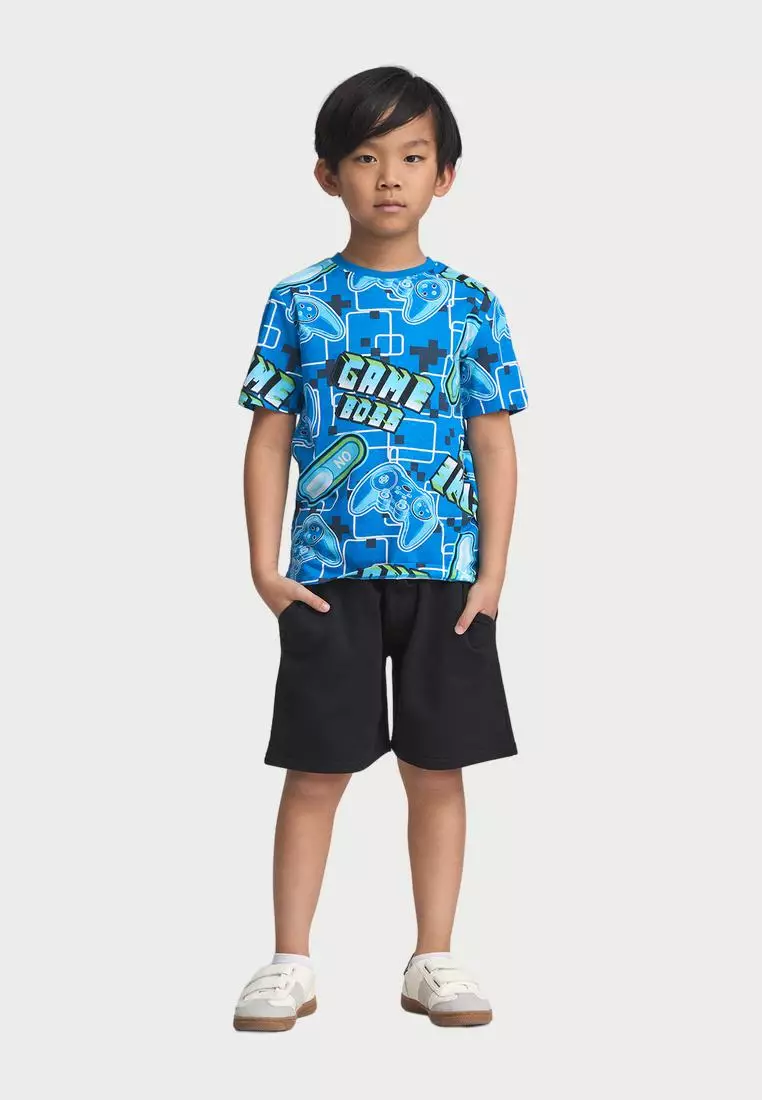 Plain Tracksuit Shorts for Boys