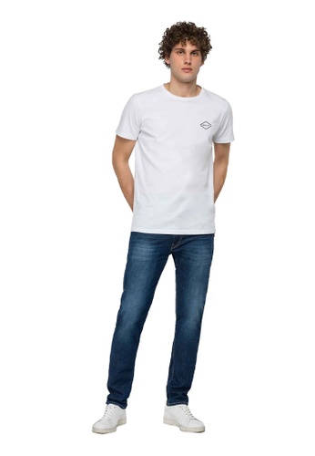 REPLAY blue REPLAY SLIM FIT X.L.I.T.E. + ANBASS JEANS C2AE4AA84A7CB5GS_1