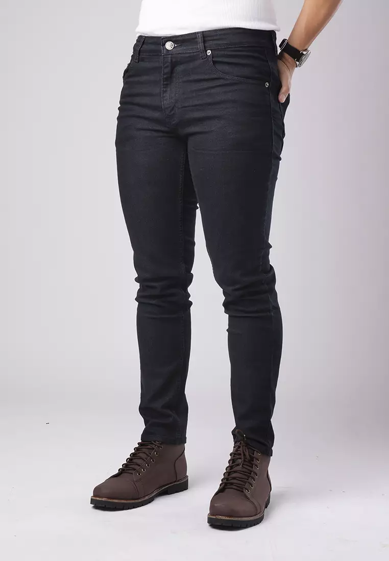 Slim Fit Jeans Jet Black