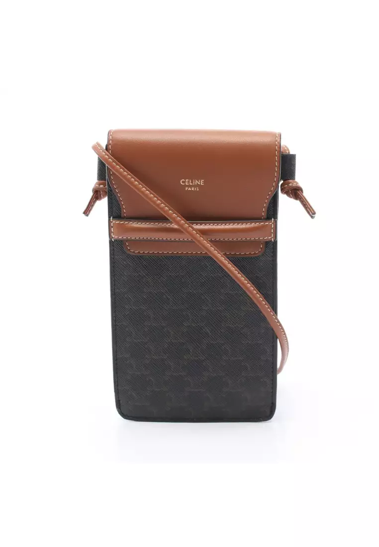 celine brown sling bag