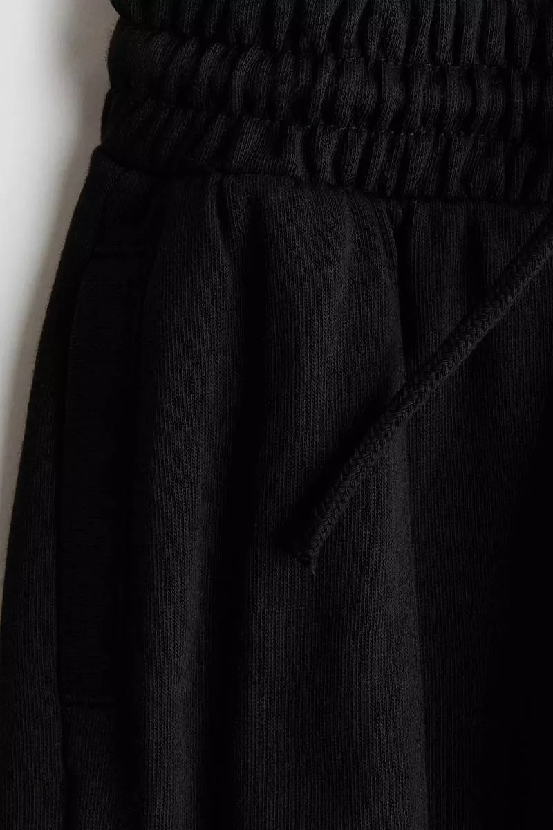 Crease-leg joggers