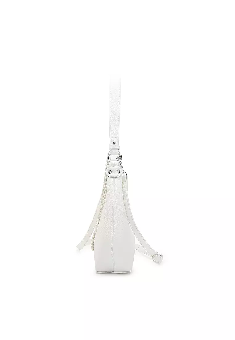 Women's Top Handle Bag / Sling Bag / Crossbody Bag / Shoulder Bag (手拿袋 / 斜孭袋 / 單肩包) - 白色