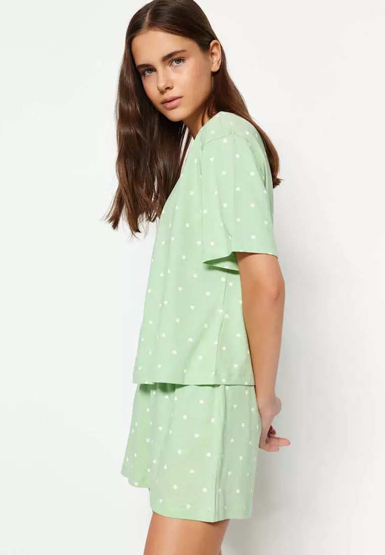 Heart Pajamas Set