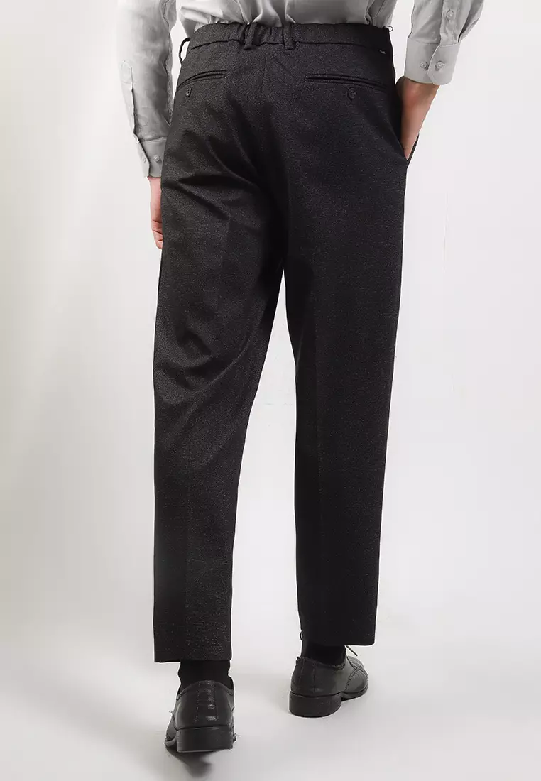 CCF Ankle Drawstring Pants J06- Ban Karet