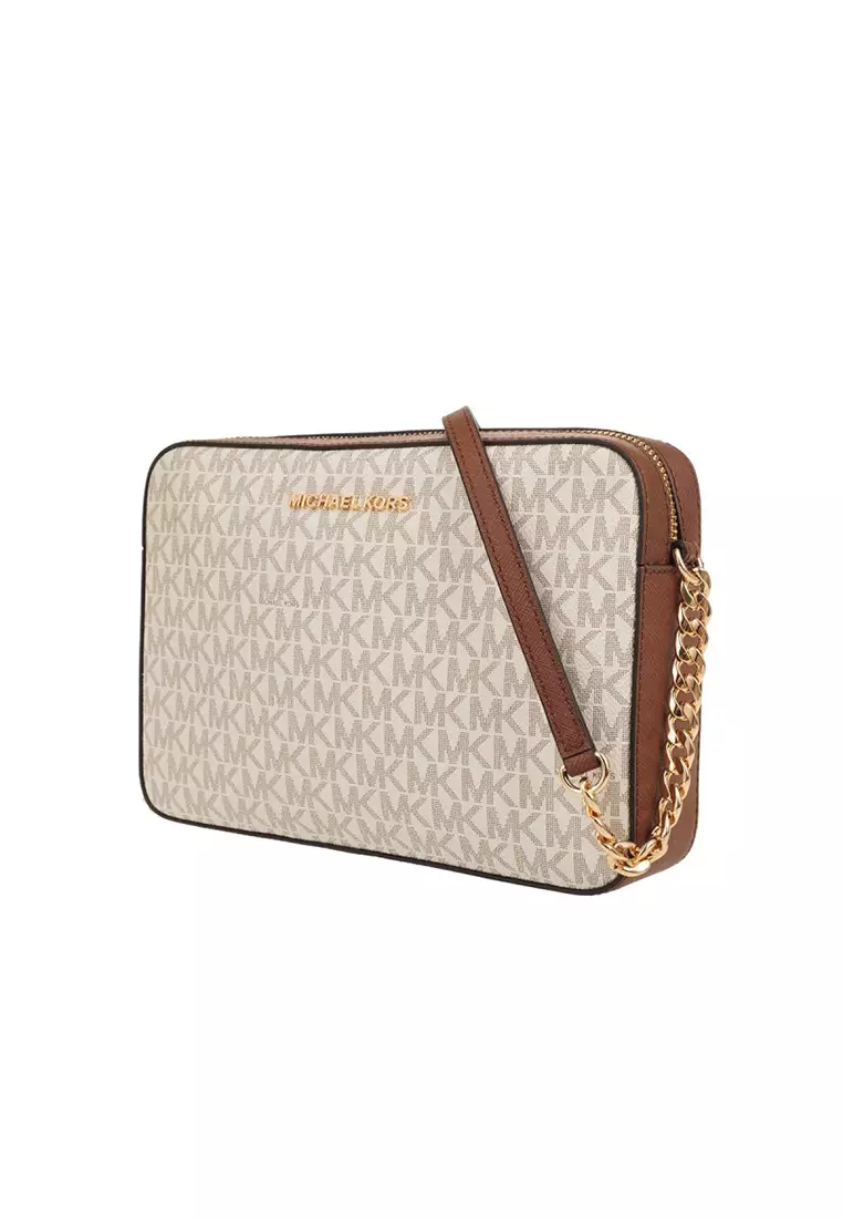 Jet Set Large Printed Logo Crossbody Bag 35F8GTTC3B