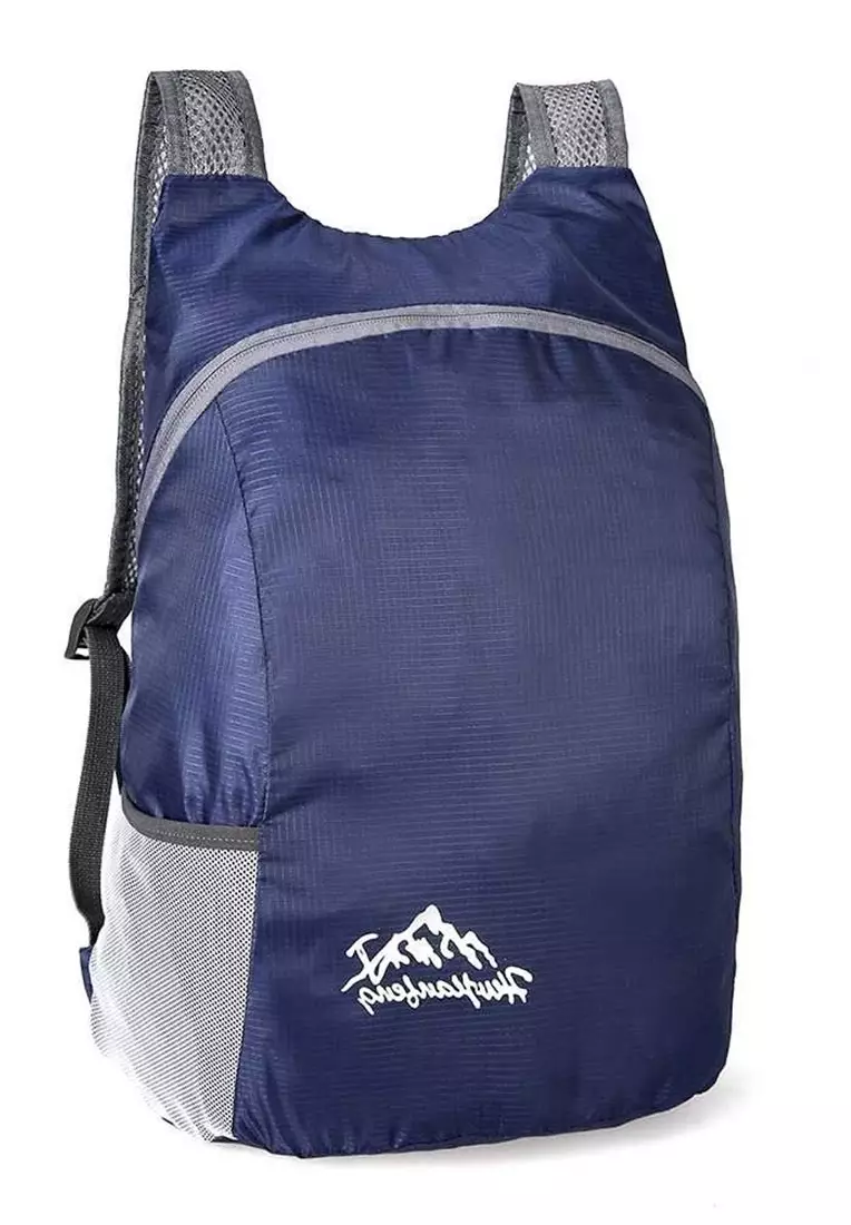 Jovin Tas Ransel Gunung Lipat Ultralight Unisex Backpack Travel Design Sporty Material Polyester ORIGINAL - Blue