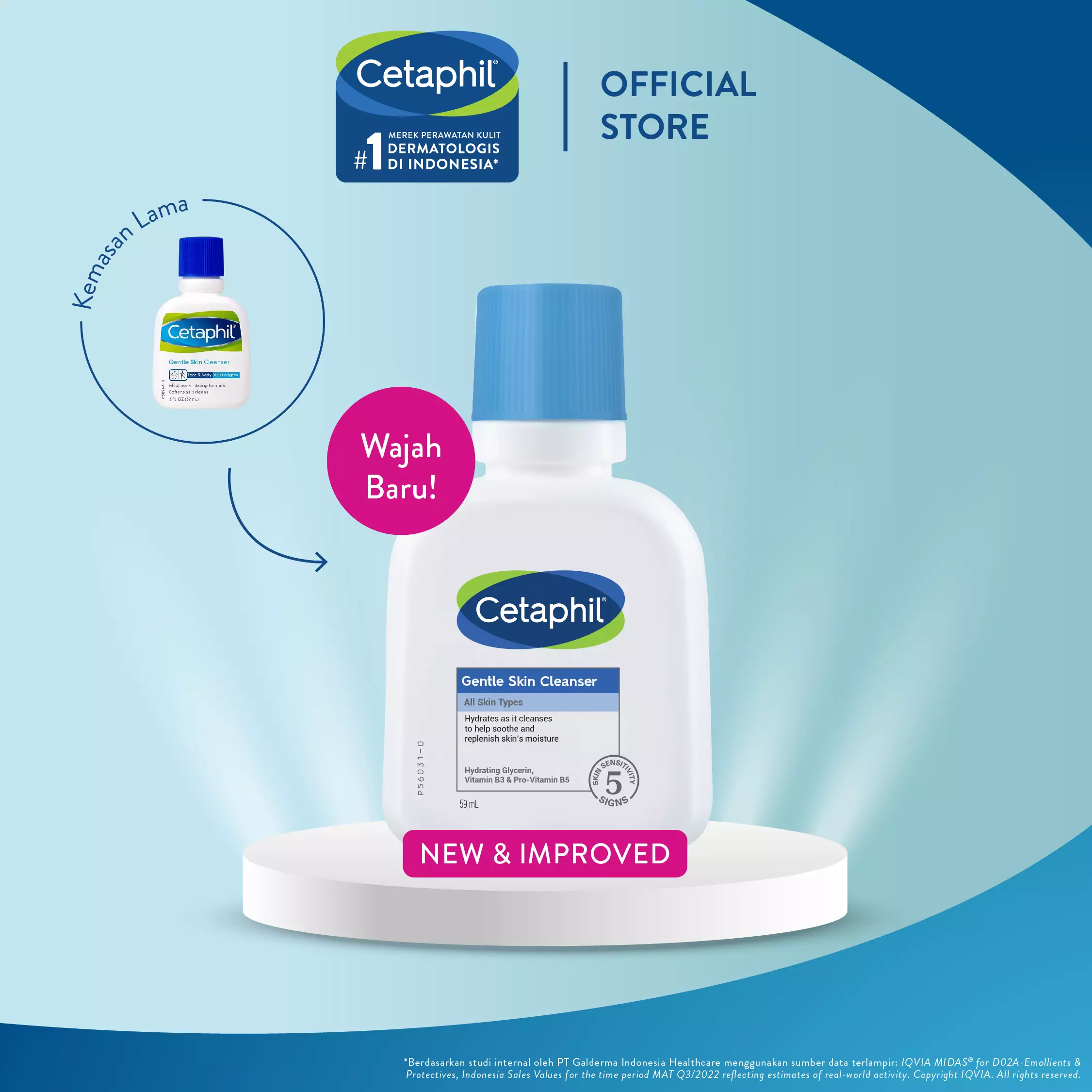 Cetaphil Gentle Skin Cleanser 59ML