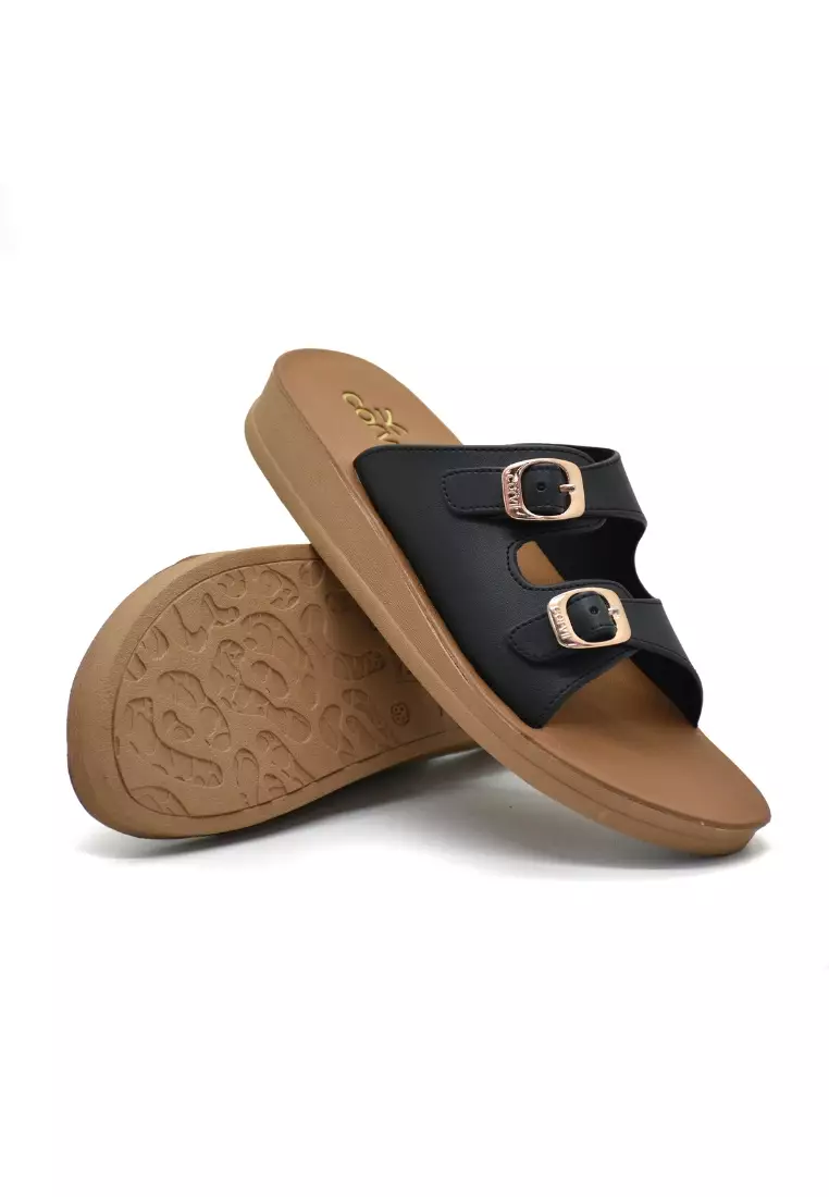 Carvil Sandal Wanita Seruni-02 L Black