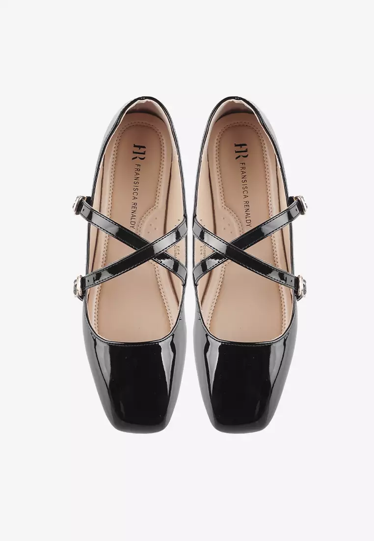 Sepatu Flatshoes Balet Formal Wanita L.Ageta