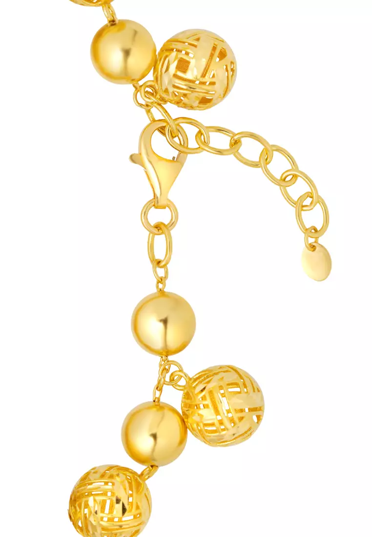 TOMEI Bunches Of Balloons Bracelet, Yellow Gold 916