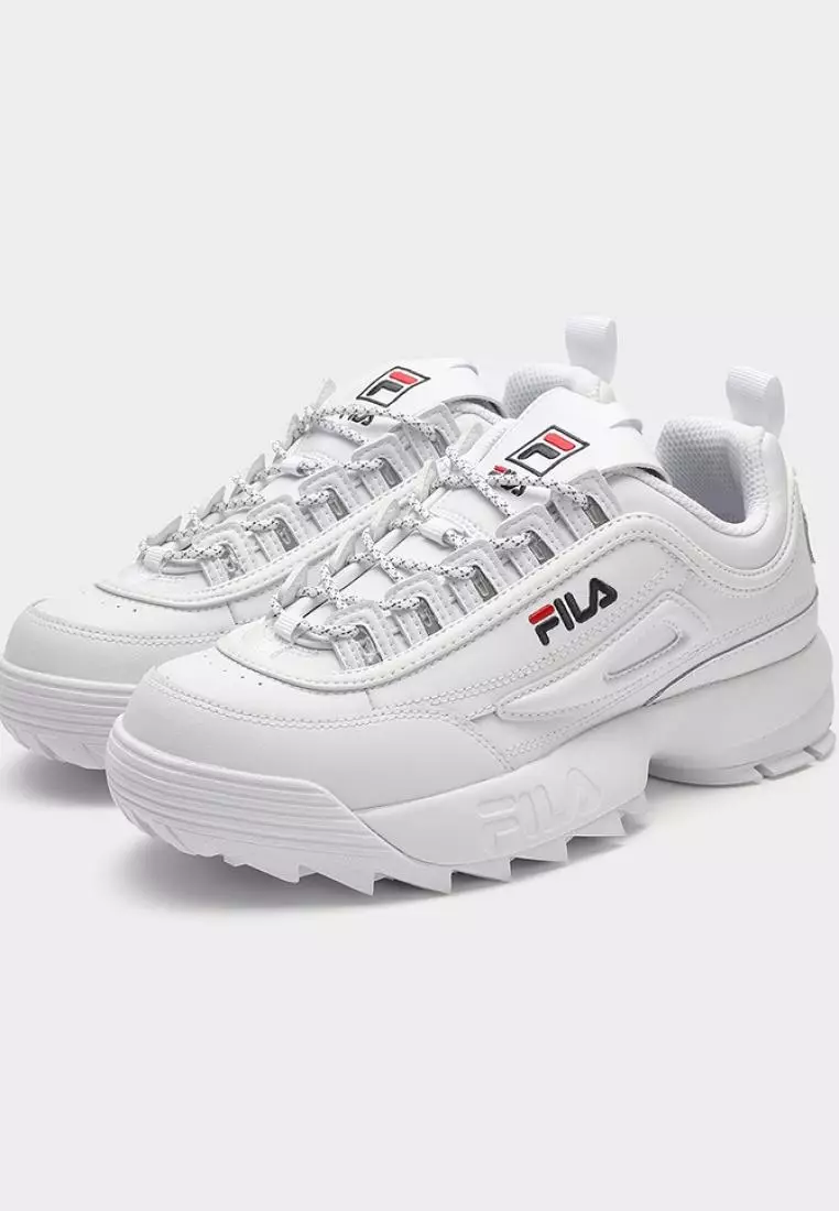 [ Limited Edition ] FILA CORE DISRUPTOR 2 FASHION ORIGINALE Women Sneakers White Shoes