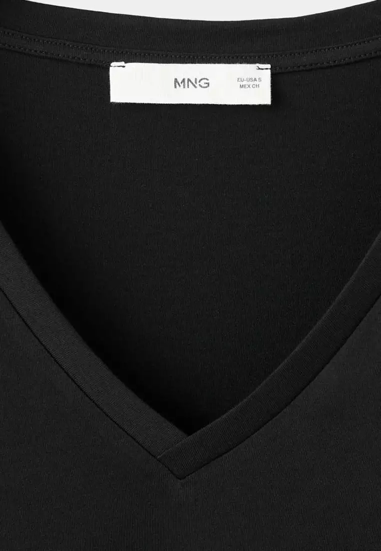 V-Neck Cotton T-Shirt