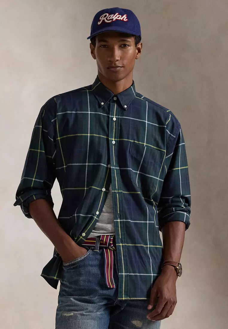 Buy Polo Ralph Lauren The Plaid Big Shirt 2025 Online ZALORA