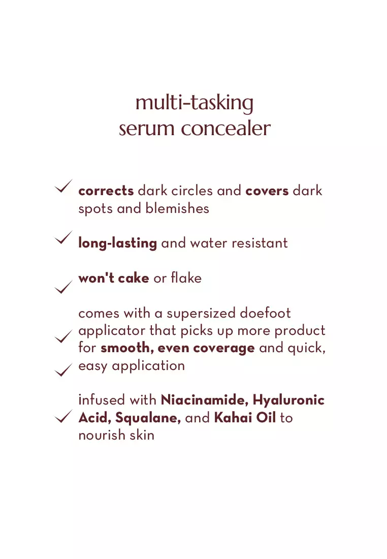 Second Skin Multi-tasking Serum Concealer in Nude Beige