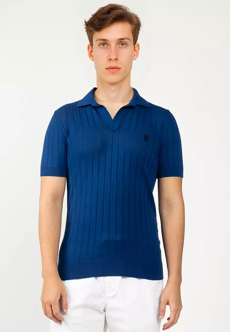 Resurrection GM KNIT POLOSHIRT ネイビー Buy US POLO ASSN Gery Polo Knit Sweater 2026 Online | ZALORA