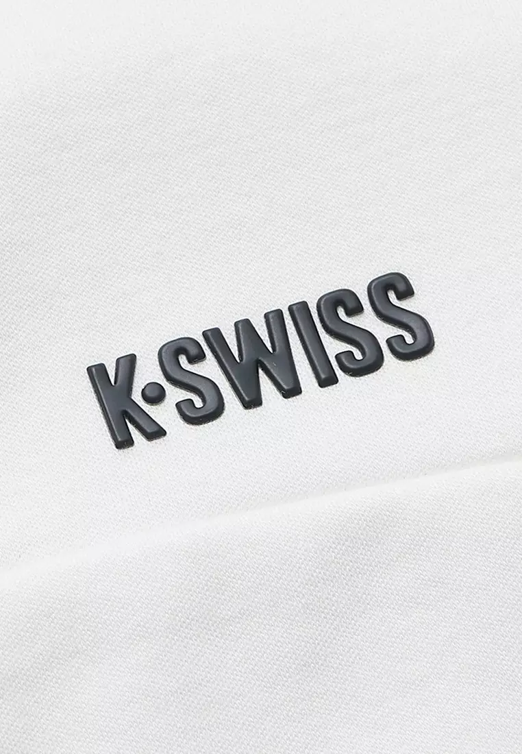 女裝 K-SWISS LOGO V領POLO裇