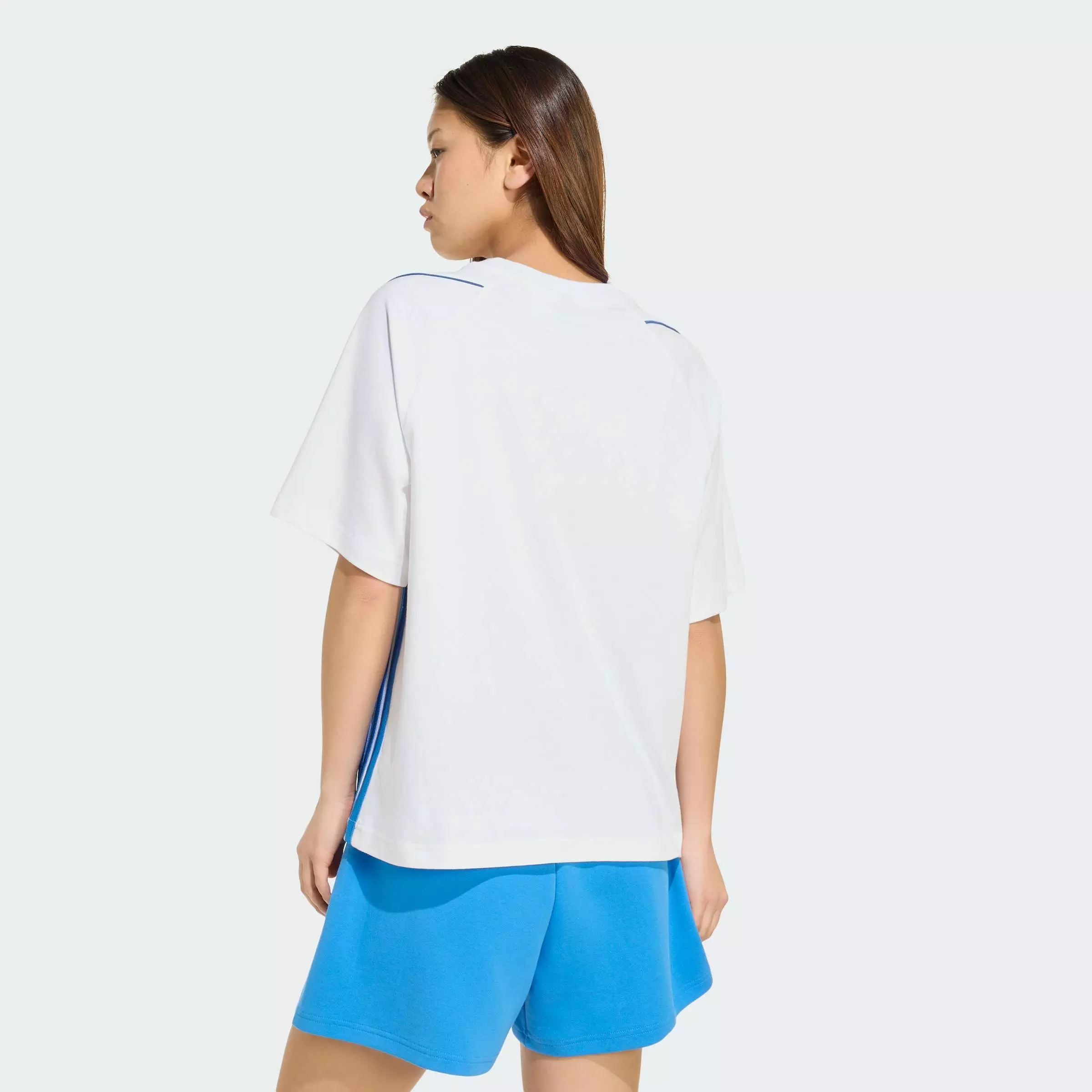 Lifestyle Stadium 3-Stripes Tee Women White KB4967